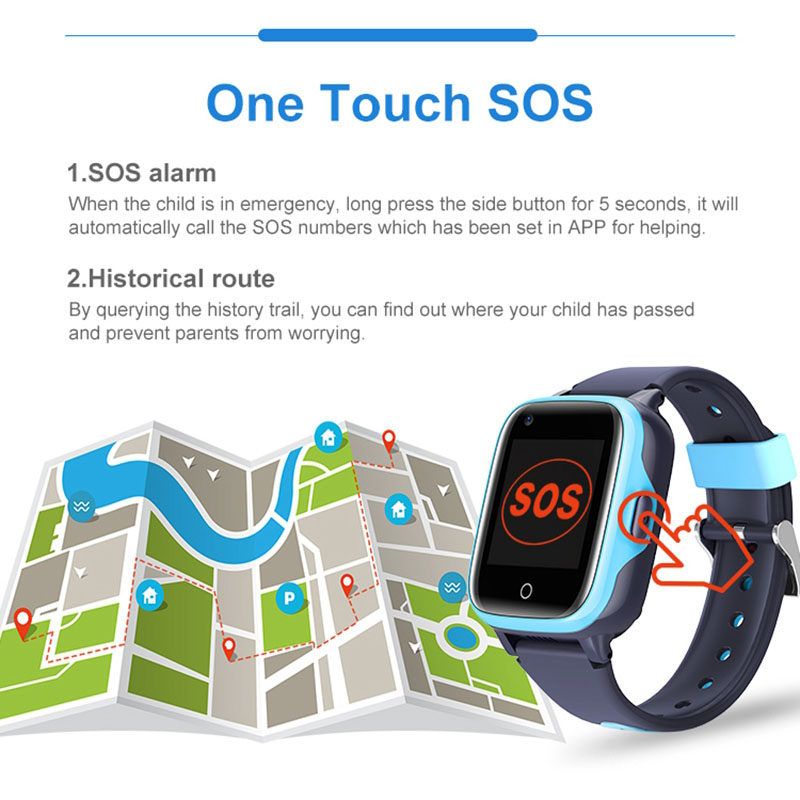 Reloj Inteligente Wonlex para  - Fall Detection Watch reseña y precio